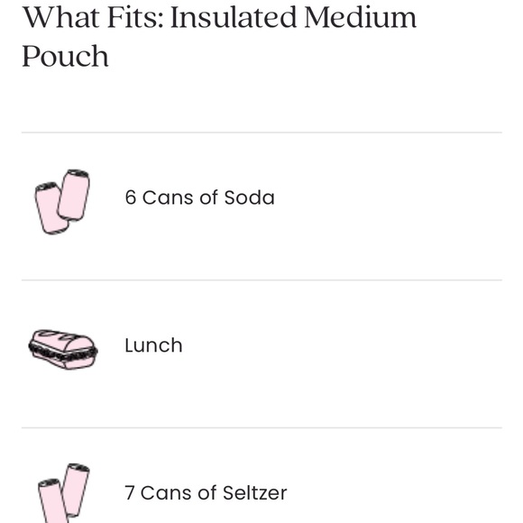 Stoney Clover Lane Insulated Medium Pouch in Sunset Chaser - Picture 9 of 9